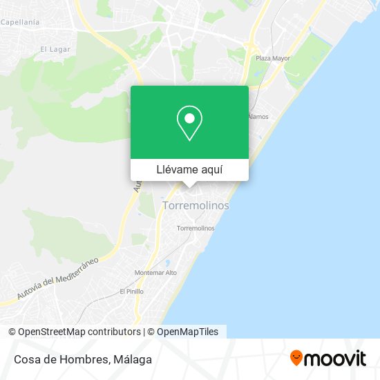 Mapa Cosa de Hombres