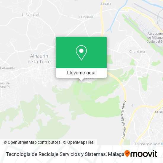 Mapa Tecnologia de Reciclaje Servicios y Sistemas