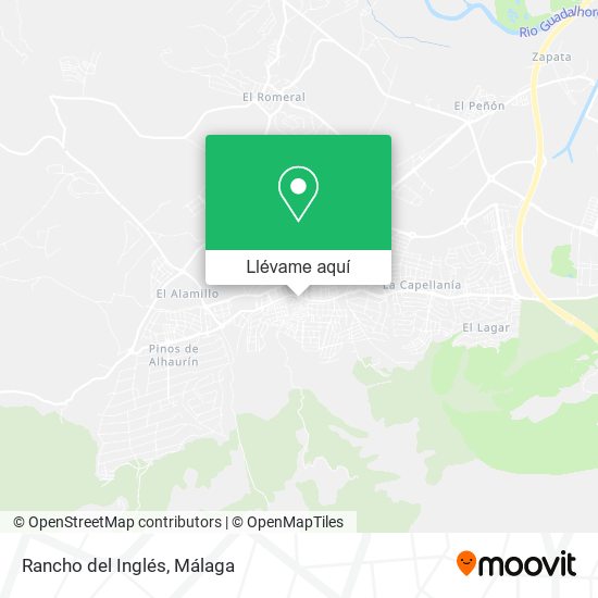 Mapa Rancho del Inglés