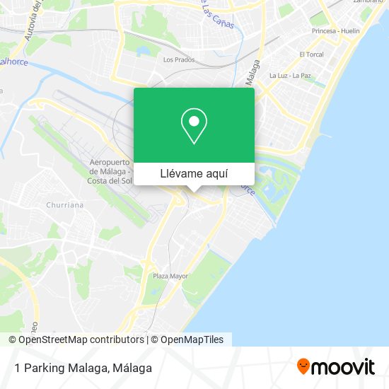 Mapa 1 Parking Malaga