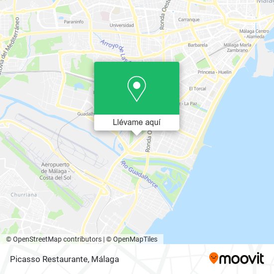 Mapa Picasso Restaurante