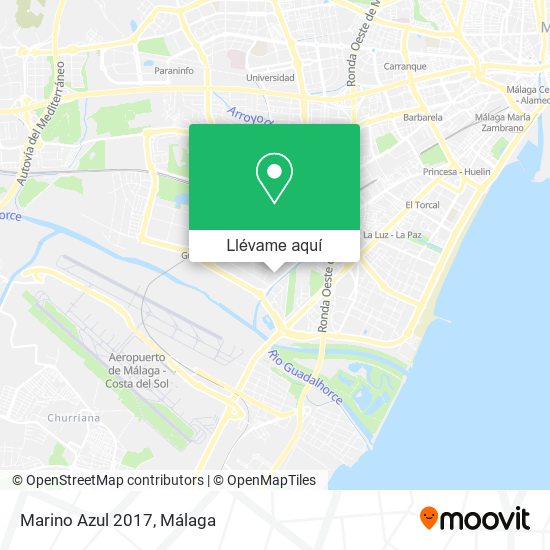 Mapa Marino Azul 2017
