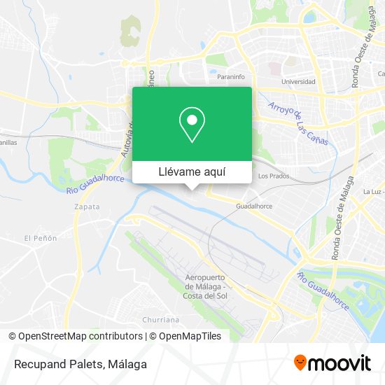 Mapa Recupand Palets