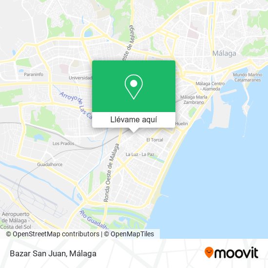 Mapa Bazar San Juan