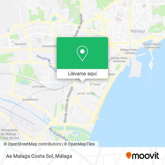 Mapa Ae Malaga Costa Sol