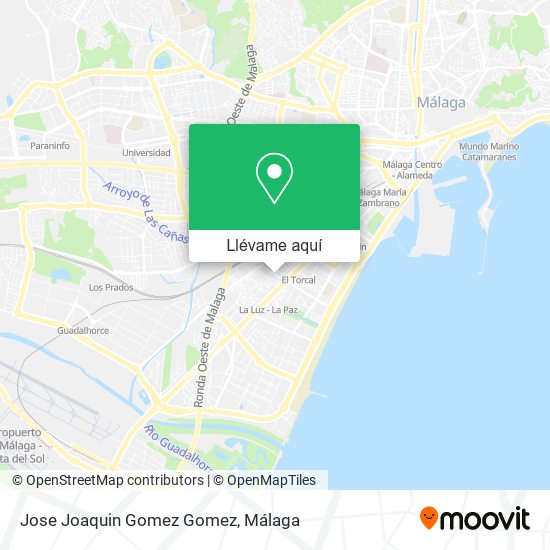 Mapa Jose Joaquin Gomez Gomez