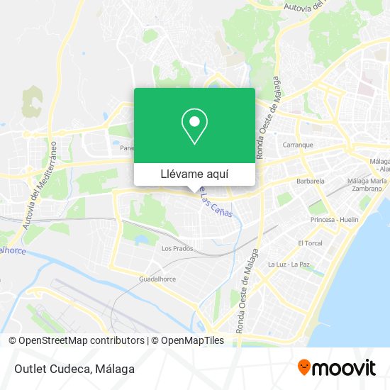 Mapa Outlet Cudeca