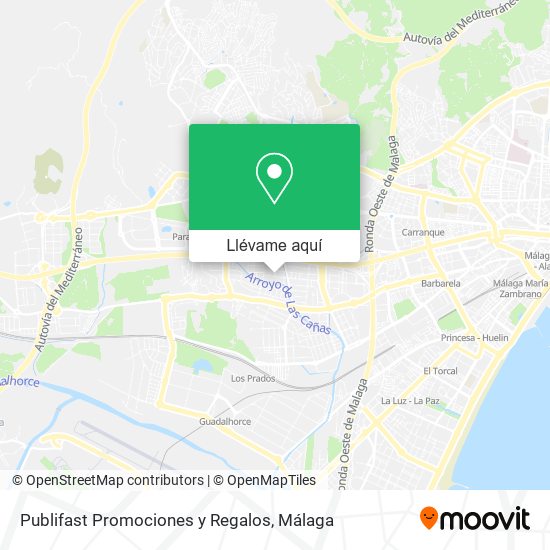 Mapa Publifast Promociones y Regalos