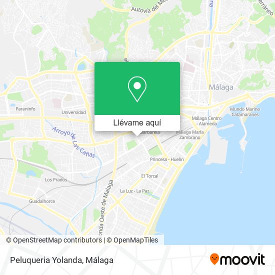 Mapa Peluqueria Yolanda