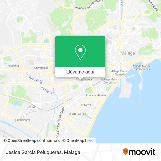 Mapa Jesica Garcia Peluqueras