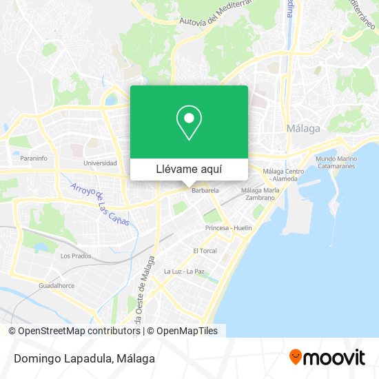 Mapa Domingo Lapadula