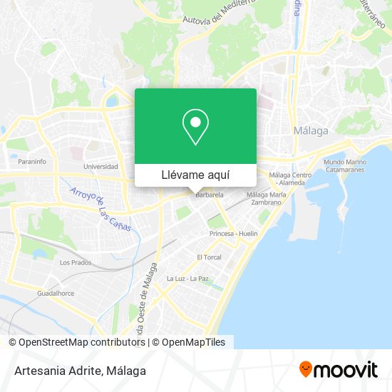 Mapa Artesania Adrite