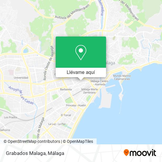 Mapa Grabados Malaga