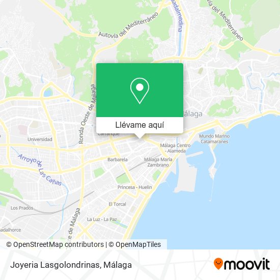Mapa Joyeria Lasgolondrinas
