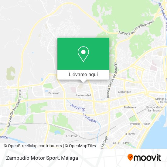 Mapa Zambudio Motor Sport