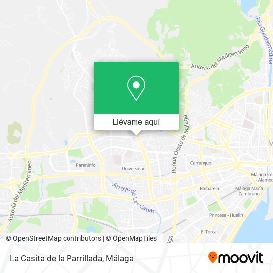 Mapa La Casita de la Parrillada