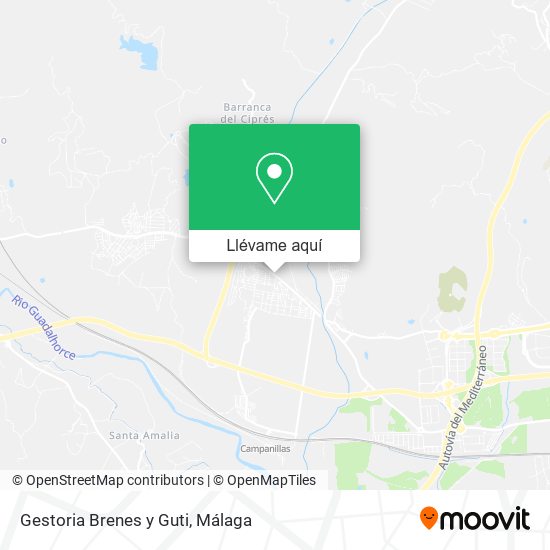 Mapa Gestoria Brenes y Guti