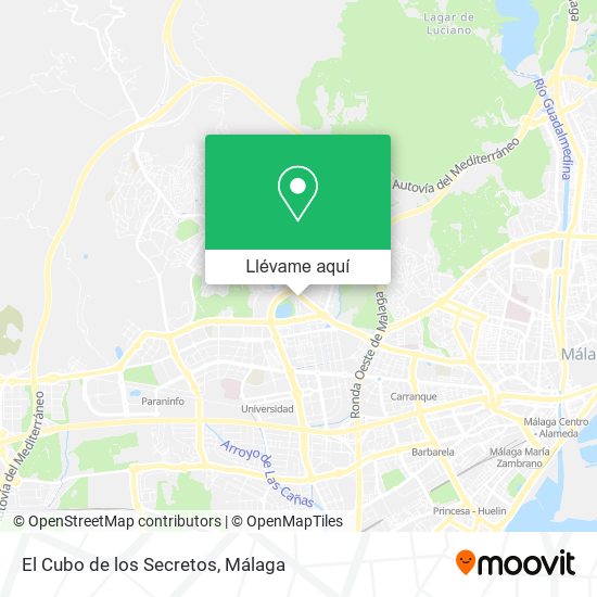 Mapa El Cubo de los Secretos