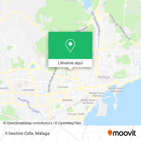 Mapa Il Destino Cafe