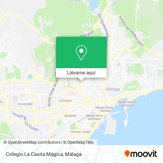 Mapa Colegio La Casita Mágica