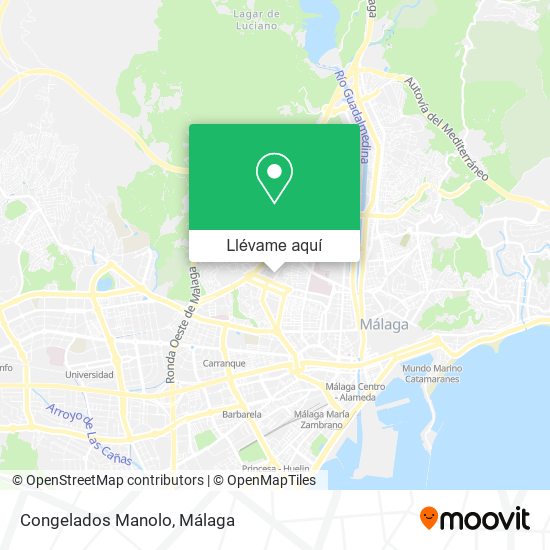 Mapa Congelados Manolo