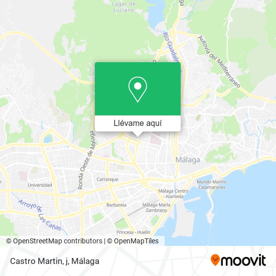 Mapa Castro Martin, j