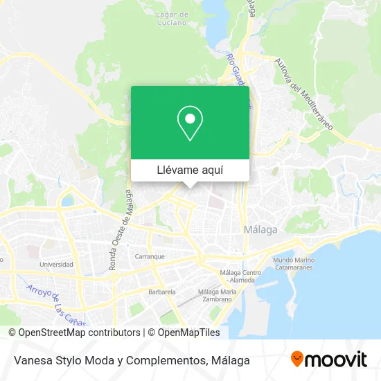 Mapa Vanesa Stylo Moda y Complementos