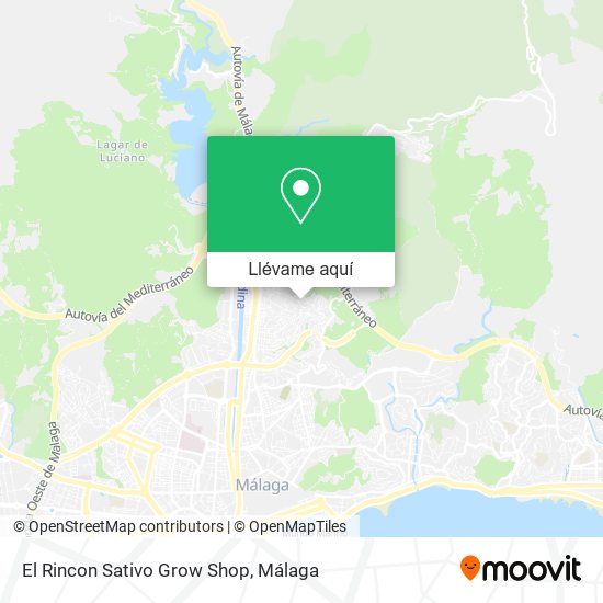 Mapa El Rincon Sativo Grow Shop