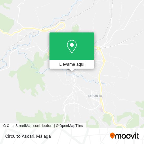 Mapa Circuito Ascari