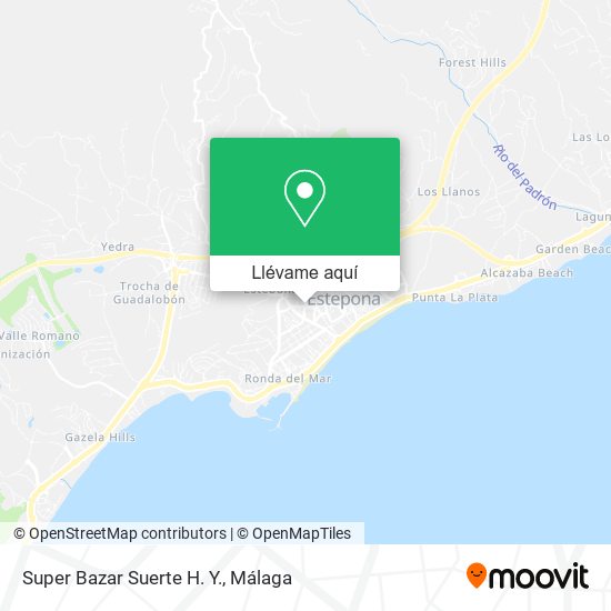 Mapa Super Bazar Suerte H. Y.