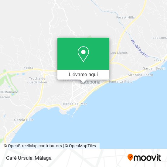 Mapa Café Ursula