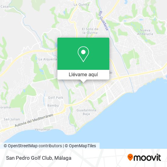 Mapa San Pedro Golf Club