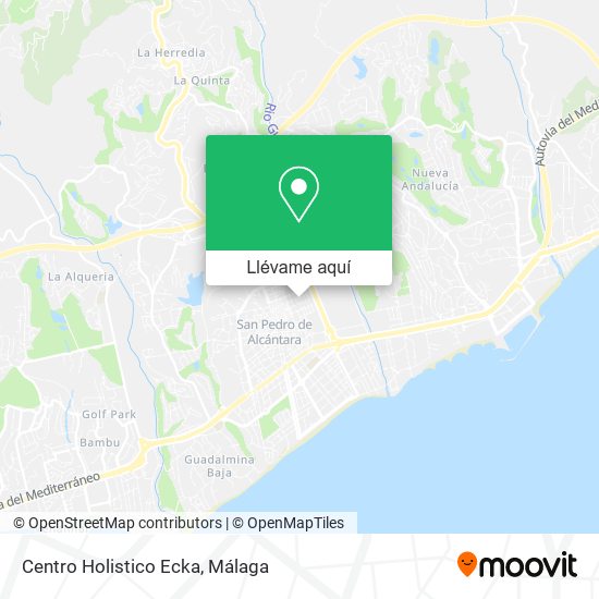 Mapa Centro Holistico Ecka