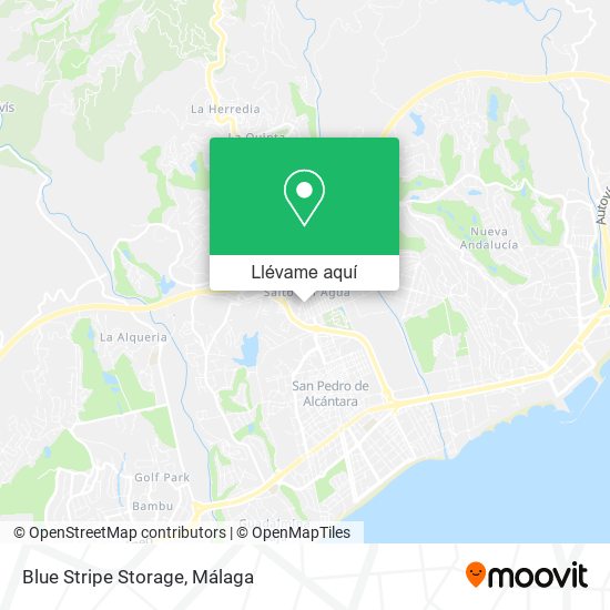 Mapa Blue Stripe Storage