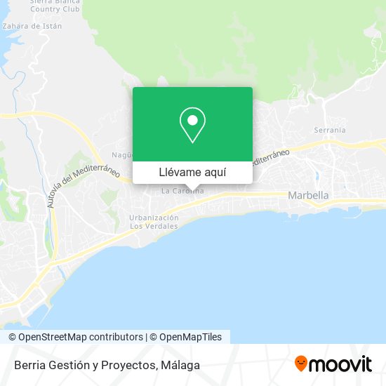 Mapa Berria Gestión y Proyectos