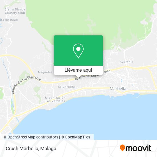 Mapa Crush Marbella