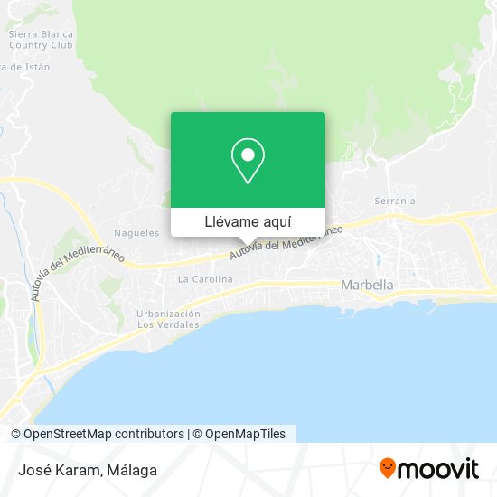 Mapa José Karam