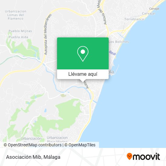 Mapa Asociación Mib