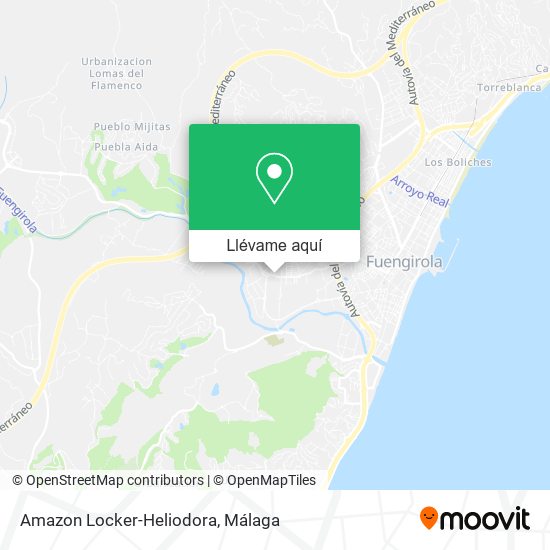 Mapa Amazon Locker-Heliodora