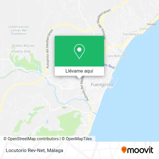 Mapa Locutorio Rev-Net