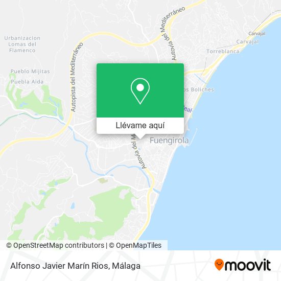 Mapa Alfonso Javier Marín Rios