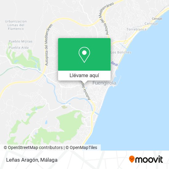 Mapa Leñas Aragón