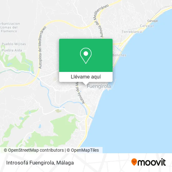 Mapa Introsofá Fuengirola