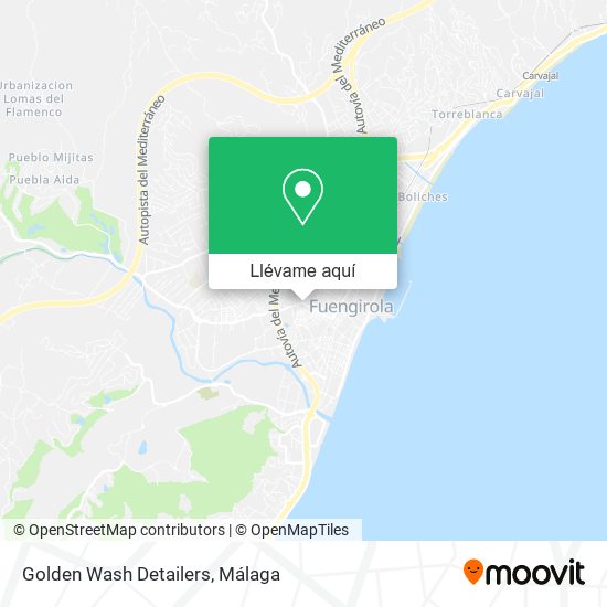 Mapa Golden Wash Detailers
