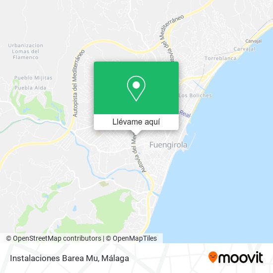 Mapa Instalaciones Barea Mu