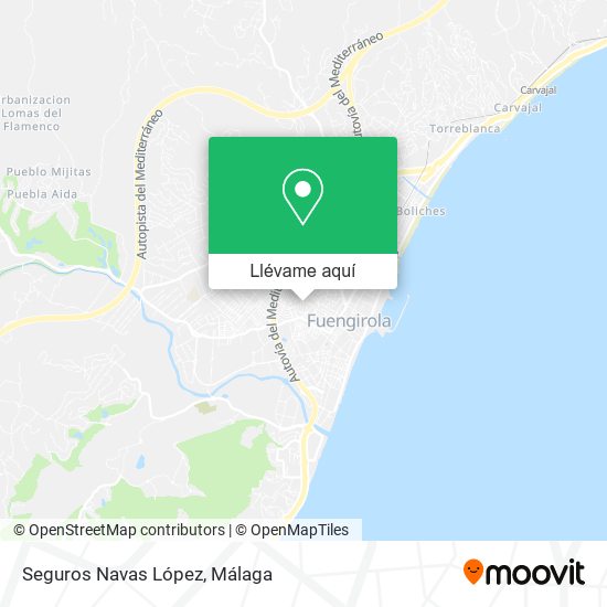Mapa Seguros Navas López