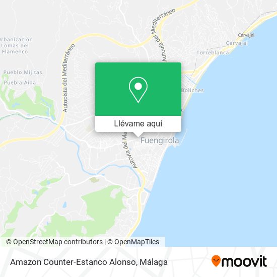 Mapa Amazon Counter-Estanco Alonso