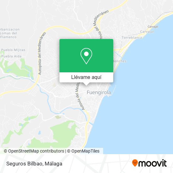 Mapa Seguros Bilbao