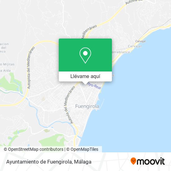 Mapa Ayuntamiento de Fuengirola
