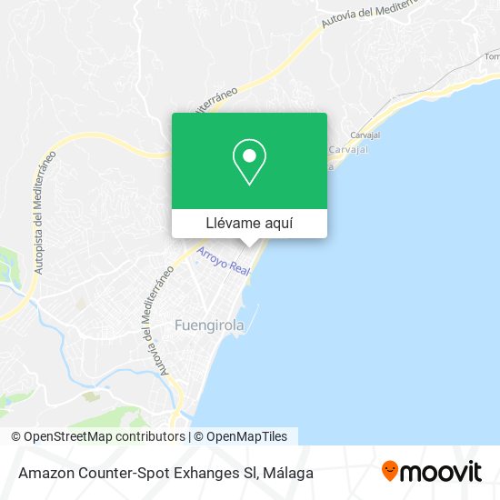 Mapa Amazon Counter-Spot Exhanges Sl